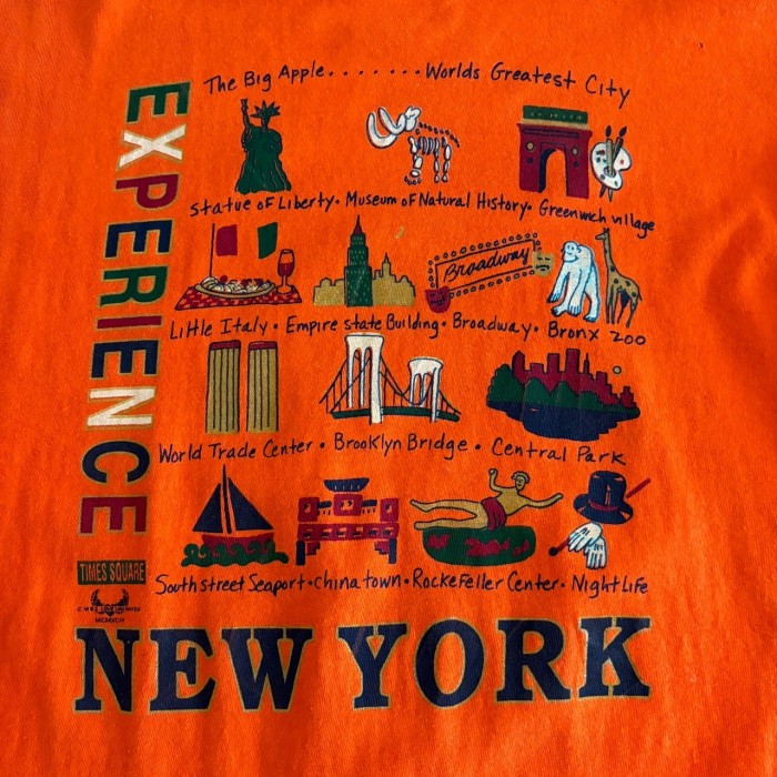 NEW YORK プリント　Tシャツ　古着 | Vintage.City 古着屋、古着コーデ情報を発信