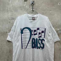 80sビンテージ USA製 BASS Tシャツ フルーツオブザルーム | Vintage.City 古着屋、古着コーデ情報を発信