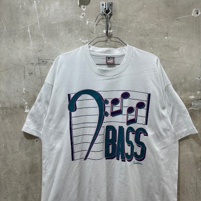 80sビンテージ USA製 BASS Tシャツ フルーツオブザルーム | Vintage.City 빈티지숍, 빈티지 코디 정보