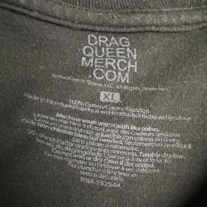 DRAG QUEEN　ドラッグクイーン　半袖Tシャツ　黒 | Vintage.City 빈티지숍, 빈티지 코디 정보
