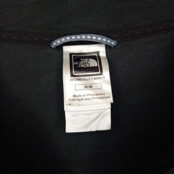 ノースフェイス　ハーフジップ　フリース　プルオーバー　トレーナー　刺繍　ブラック　M | Vintage.City 古着屋、古着コーデ情報を発信