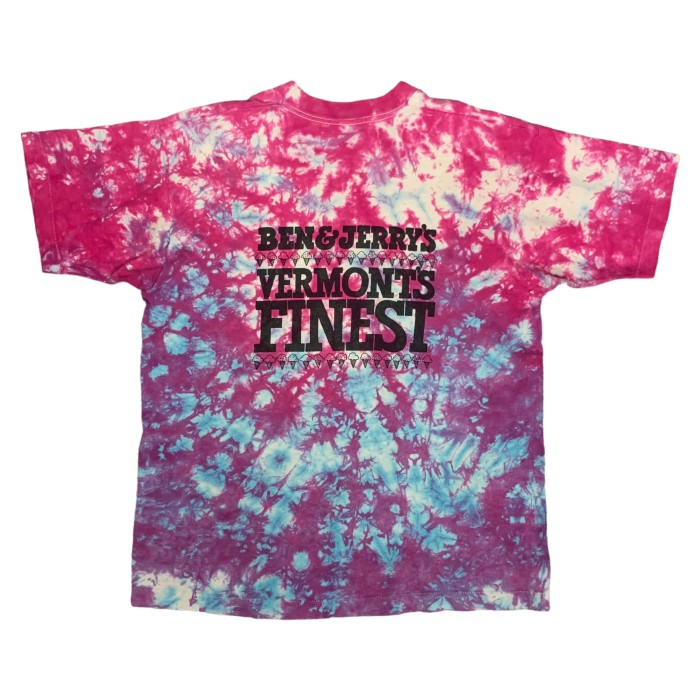 90’s “BEN & JERRY’S” Tie Dye Print Tee Made in USA | Vintage.City Vintage Shops, Vintage Fashion Trends