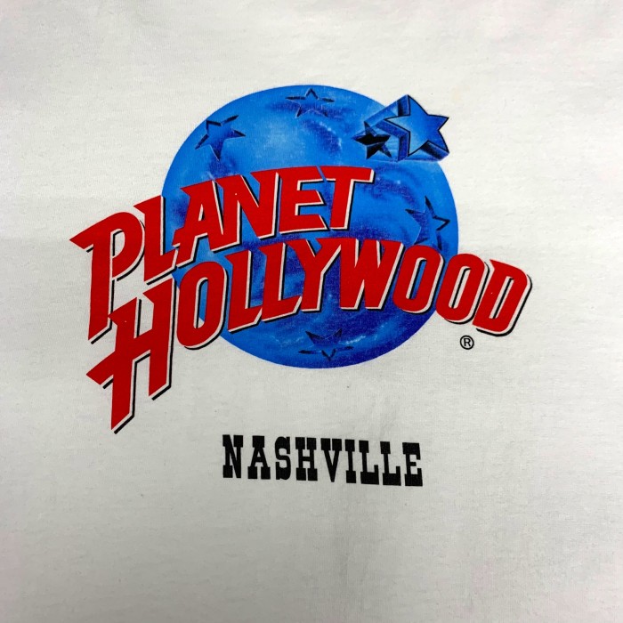 90’s “PLANET HOLLYWOOD” Print Tee Made in USA | Vintage.City Vintage Shops, Vintage Fashion Trends