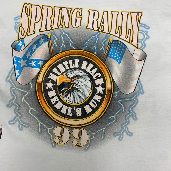 90’s “SPRING RALLY” Motorcycle Tee | Vintage.City 빈티지숍, 빈티지 코디 정보