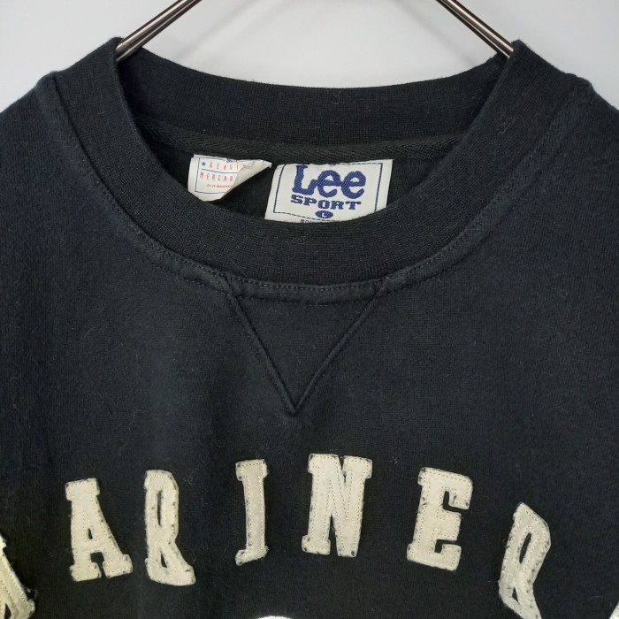リー　Lee　MLB　スウェット　トレーナー　マリナーズ　刺繍ロゴ　ブラック　L | Vintage.City 빈티지숍, 빈티지 코디 정보