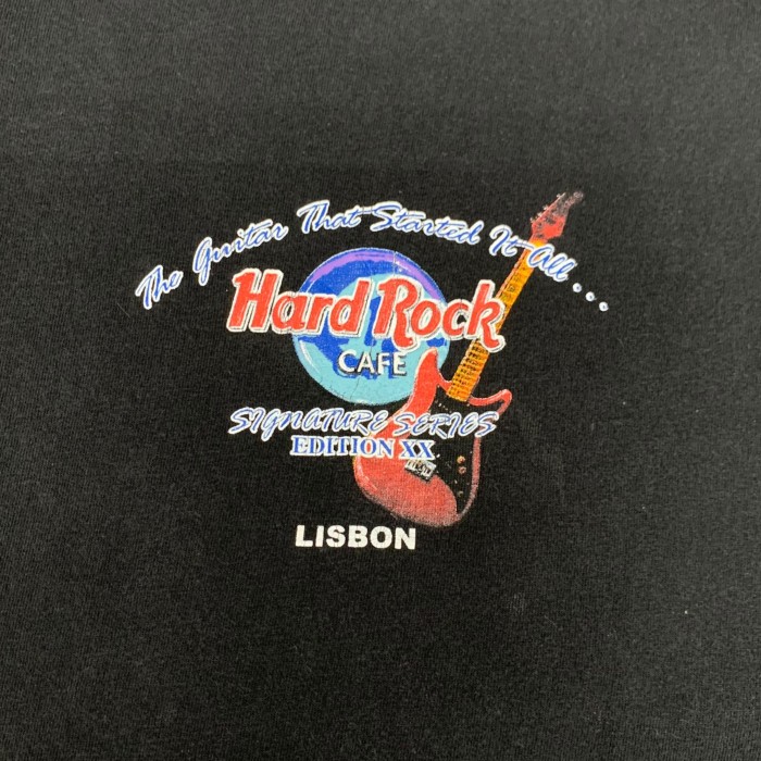 “Hard Rock Cafe” Print Tee [Eric Clapton] | Vintage.City 빈티지숍, 빈티지 코디 정보
