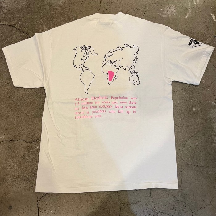 Hanes Elephant print t-shirt (made in USA) | Vintage.City 古着屋、古着コーデ情報を発信