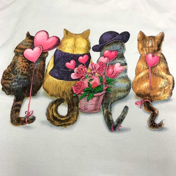 90’s “PRINTS OF TAILS” Animal Tee Made in USA | Vintage.City Vintage Shops, Vintage Fashion Trends