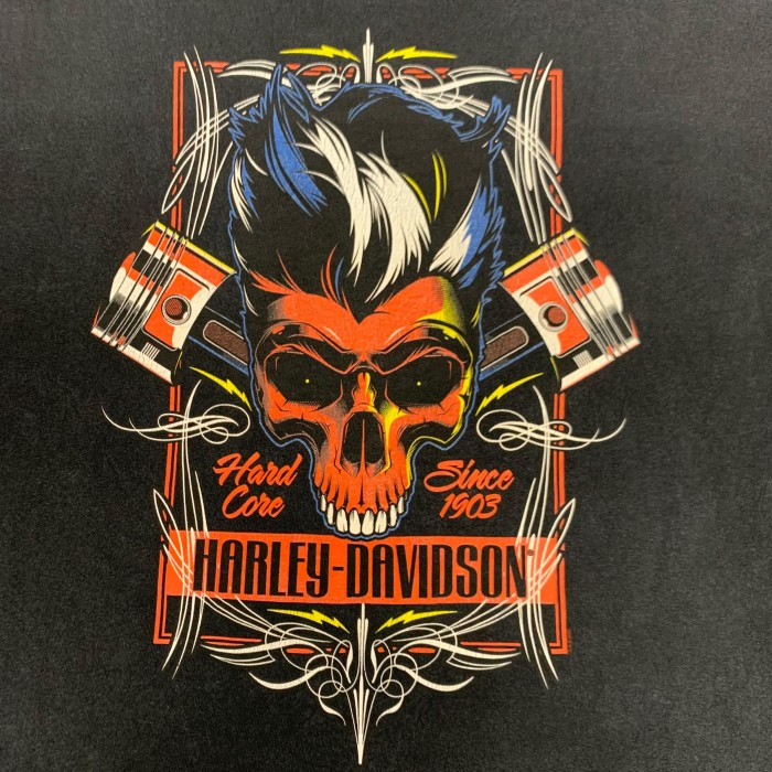 00’s “Harley Davidson” Motorcycle Tee WISCONSIN | Vintage.City 빈티지숍, 빈티지 코디 정보