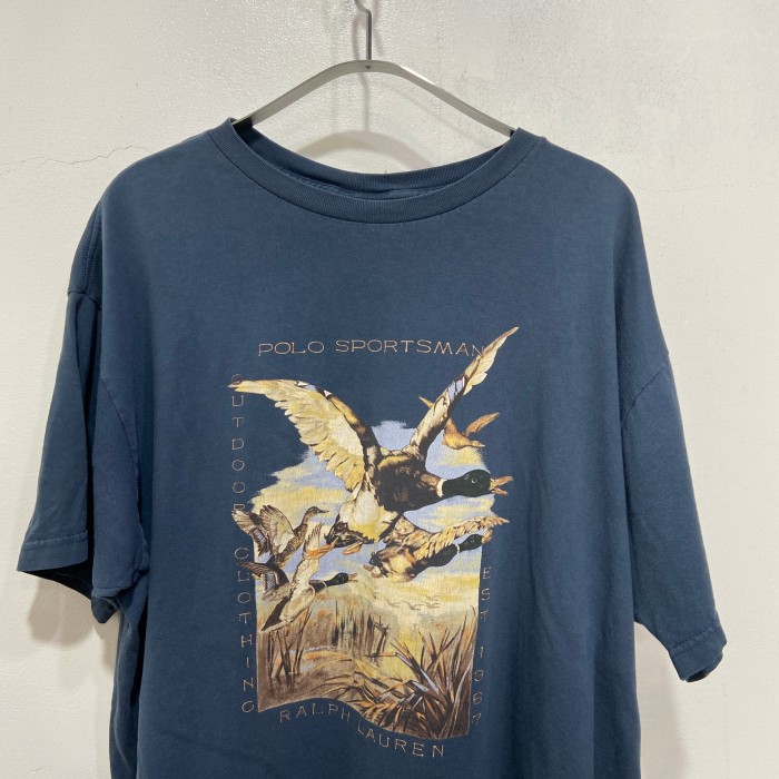 90s POLOSPORTMAN ポロスポーツ USA製Tシャツ L マガモ | Vintage.City 古着屋、古着コーデ情報を発信