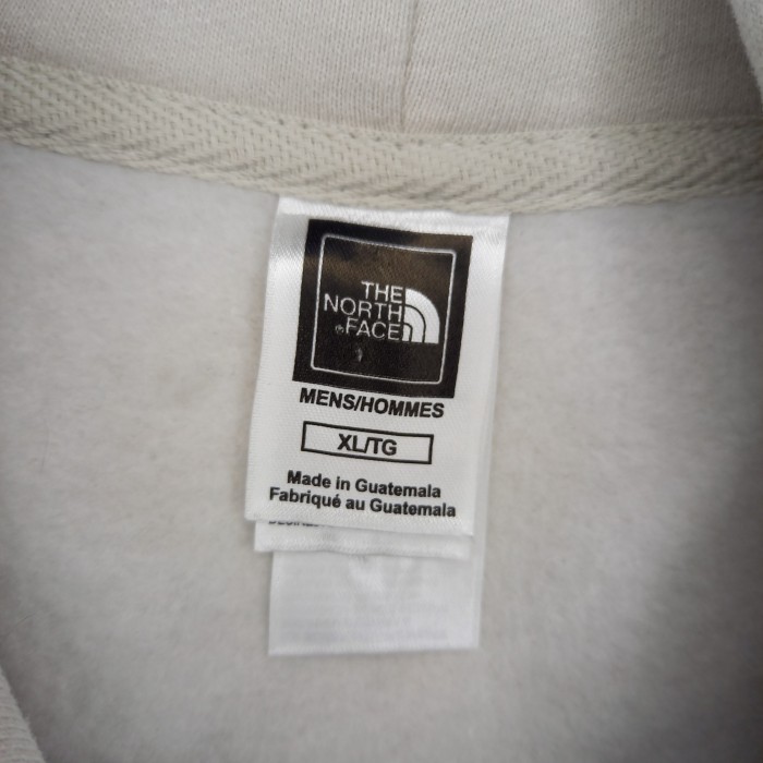 ノースフェイス　ロゴプリント　スウェット　パーカー　プルオーバー　ホワイト　XL | Vintage.City 古着屋、古着コーデ情報を発信