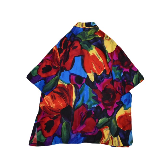 Vintage Artistic Silk S/S Shirt | Vintage.City 古着屋、古着コーデ情報を発信