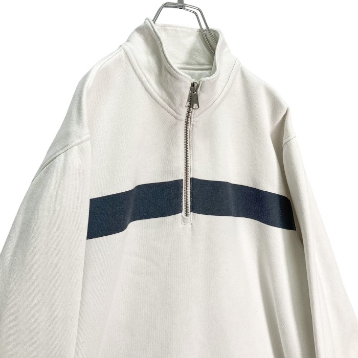 OLD NAVY 00's half-zip lined design sweatshirt | Vintage.City 빈티지숍, 빈티지 코디 정보