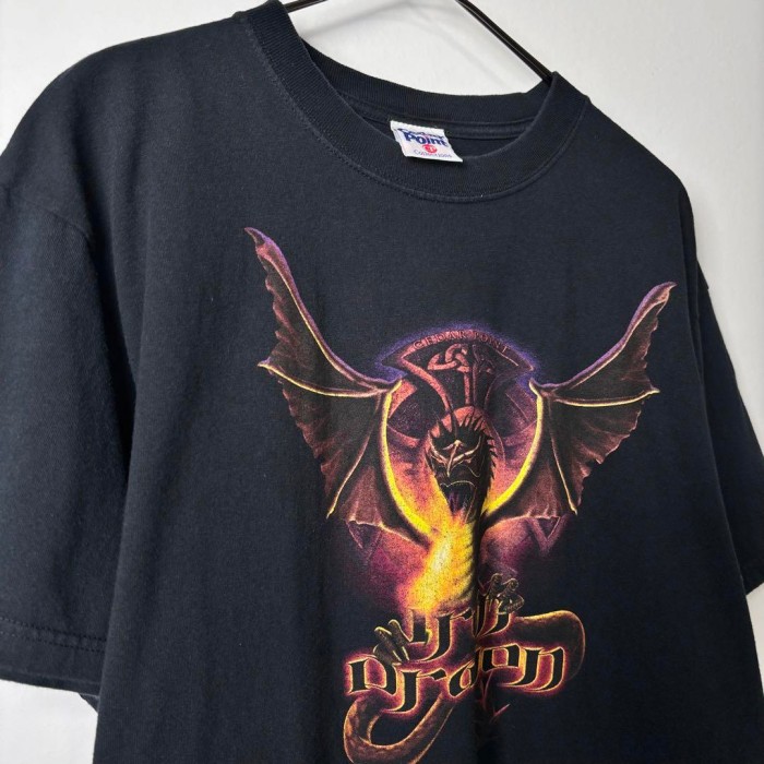 00s USA古着 Tシャツ 企業系 ドラゴン テーマパーク ブラック M | Vintage.City 빈티지숍, 빈티지 코디 정보