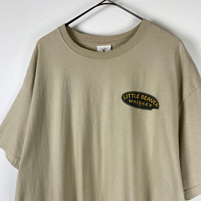 90s USA製 古着 アニマル Tシャツ ビーバー ウイスキー ベージュ XL | Vintage.City 古着屋、古着コーデ情報を発信