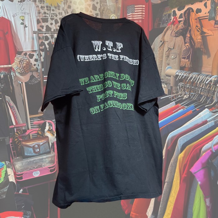 オーバーサイズ　Tシャツ ドクロ　スカル　ロック　両面プリント | Vintage.City 古着屋、古着コーデ情報を発信