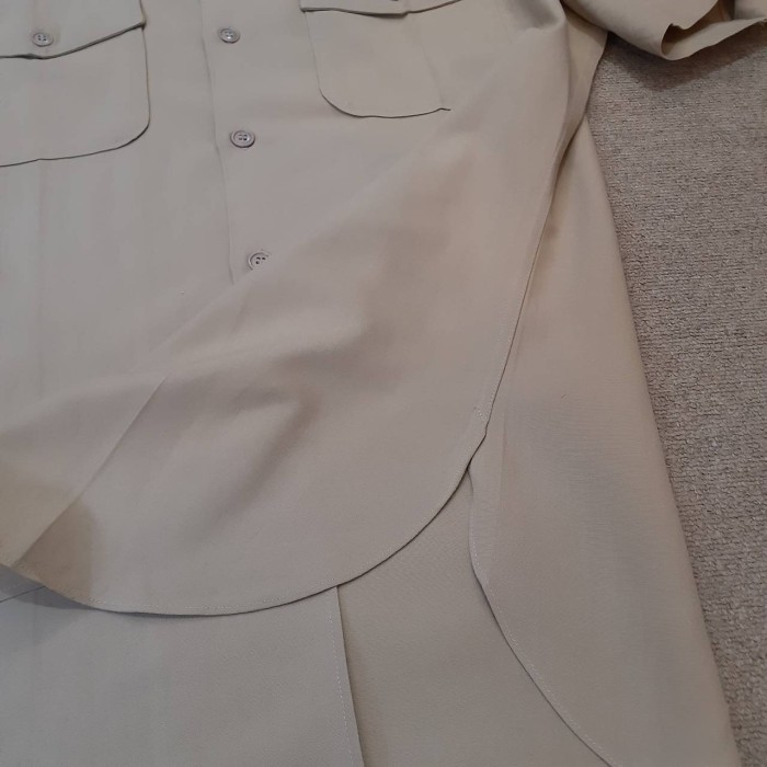 60s Lee's tailor co open collar work shirt | Vintage.City 古着屋、古着コーデ情報を発信