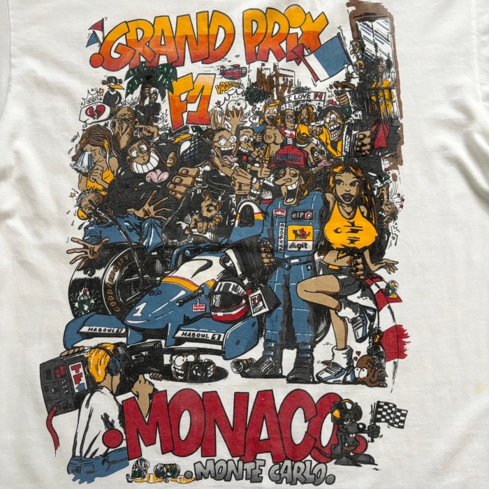 フランス製　GRAND PRIX Tシャツ　古着 | Vintage.City 빈티지숍, 빈티지 코디 정보
