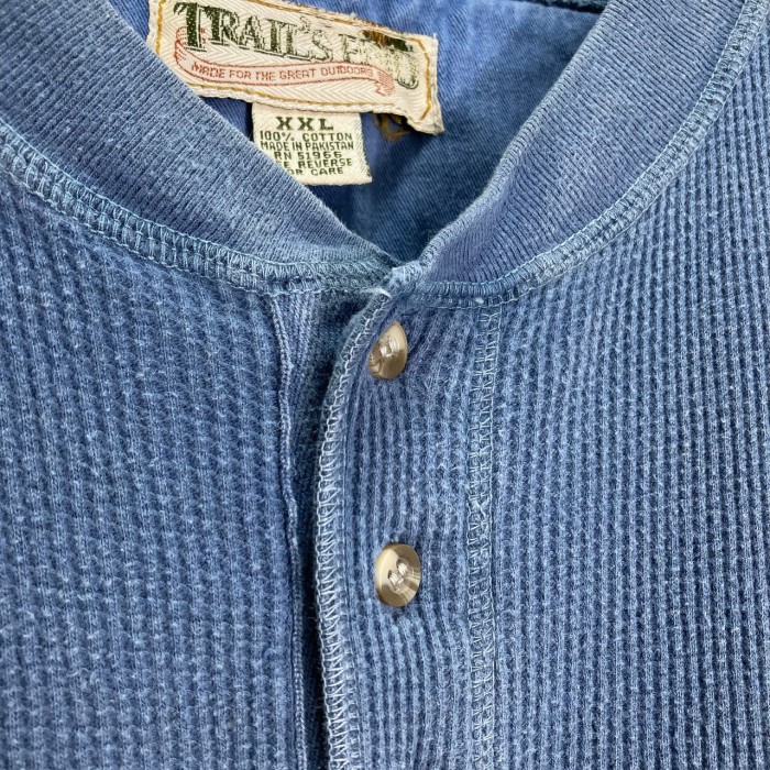 90s TRAIL'S END L/S bigsized cotton thermal cut sewn | Vintage.City 빈티지숍, 빈티지 코디 정보