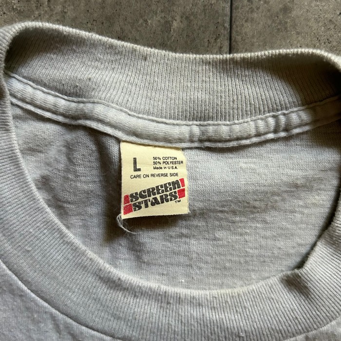 80s スクリーンスターズ tシャツ USA製 L ライトグレー カヌー | Vintage.City 古着屋、古着コーデ情報を発信