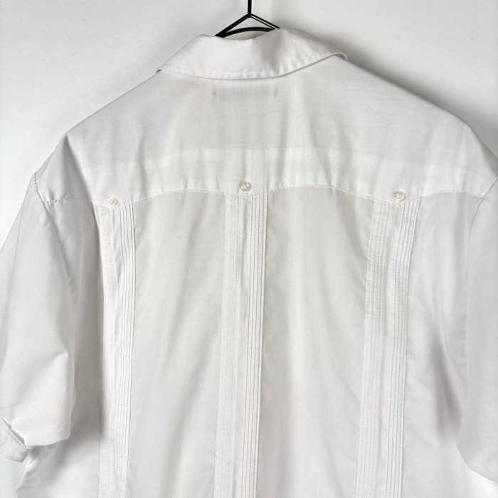 古着 90s havanera キューバシャツ ライン 開襟 半袖 ホワイト M | Vintage.City 빈티지숍, 빈티지 코디 정보