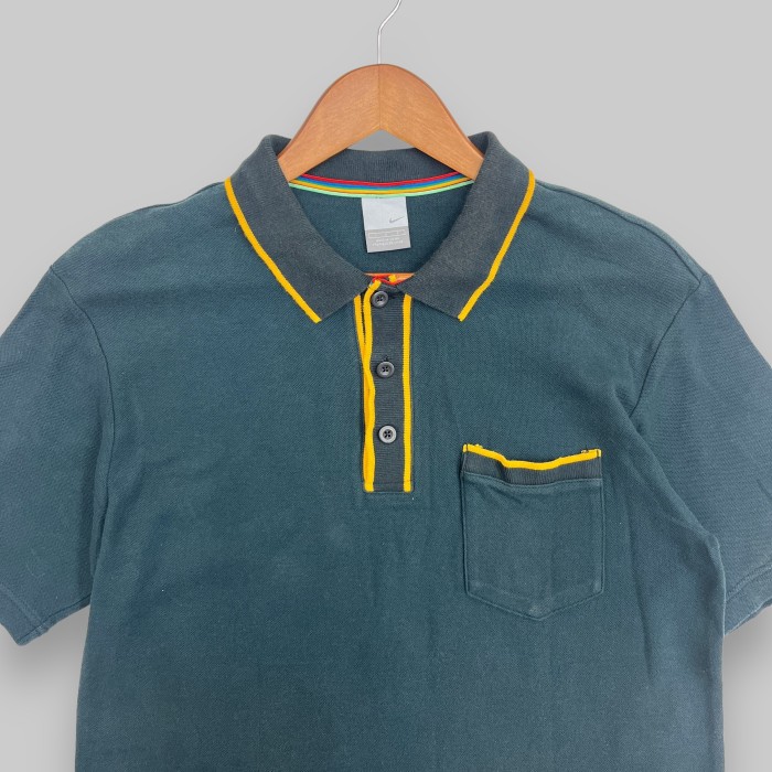 00s NIKE y2k Yellow×Black ポロシャツ | Vintage.City 古着屋、古着コーデ情報を発信