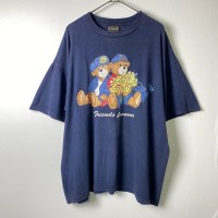 古着 90s USA製 Tシャツ テディベア クマ ぬいぐるみ ネイビー 2XL | Vintage.City 빈티지숍, 빈티지 코디 정보