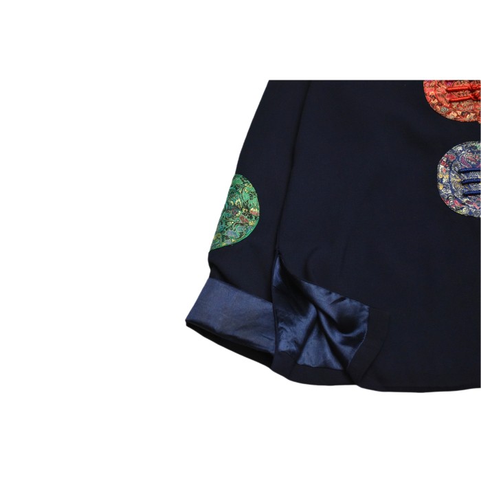 Vintage Embroidery Silk China Shirt Jacket | Vintage.City 빈티지숍, 빈티지 코디 정보
