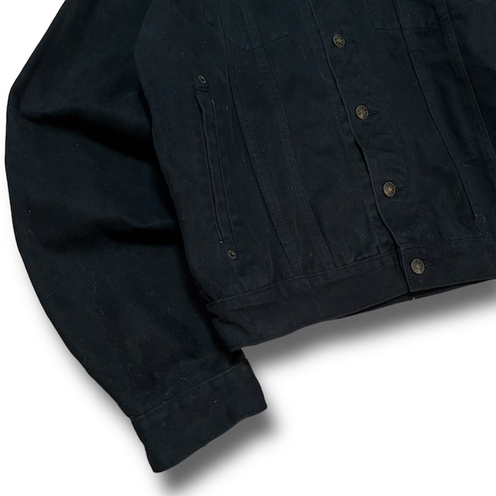 【Vintage】1990's ブラックデニムジャケット | Vintage.City 古着屋、古着コーデ情報を発信