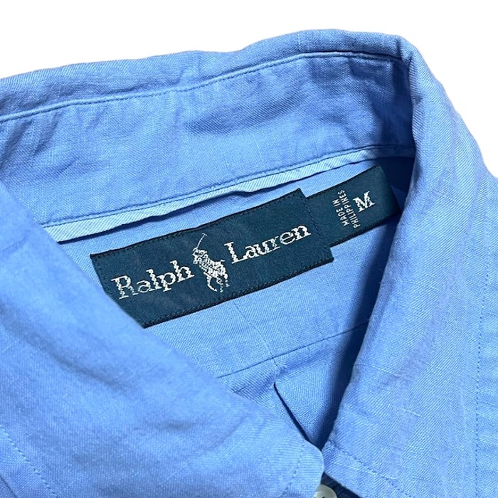 【Ralph Lauren】1990's シルクリネンボタンダウンシャツ ライトブルー | Vintage.City Vintage Shops, Vintage Fashion Trends