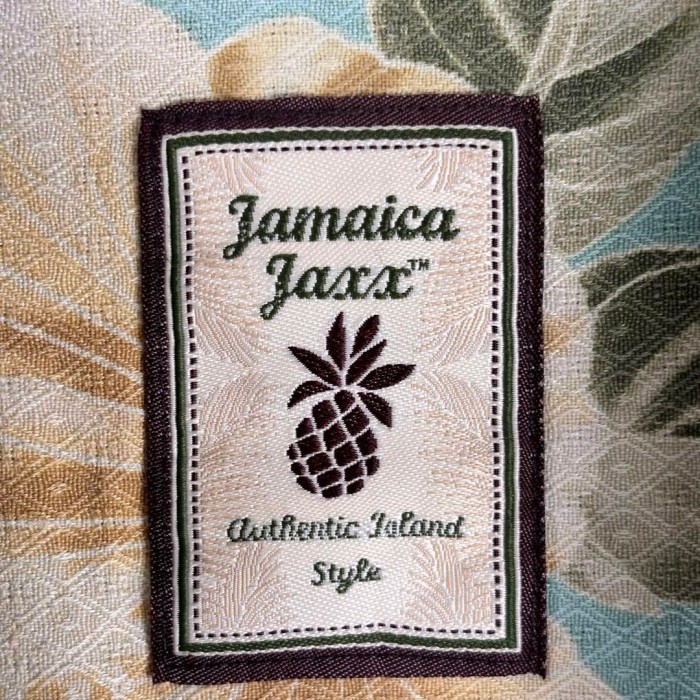 古着 JAMAICA JAXX アロハシャツ シルク 半袖 花柄 開襟 緑 L | Vintage.City 古着屋、古着コーデ情報を発信