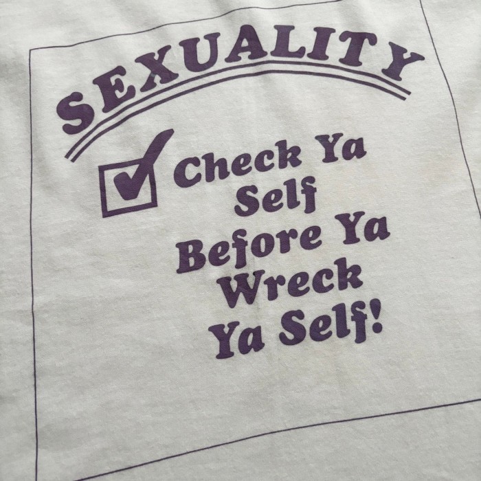 90s  USA製　SEXUALITY Tシャツ　古着 | Vintage.City 古着屋、古着コーデ情報を発信