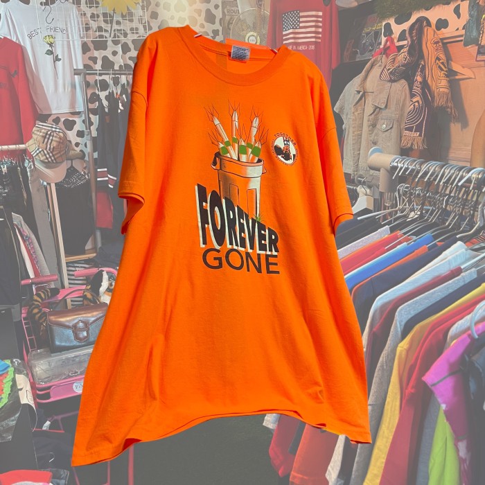 オーバーサイズ　Tシャツ　オレンジT 両面プリント | Vintage.City 빈티지숍, 빈티지 코디 정보