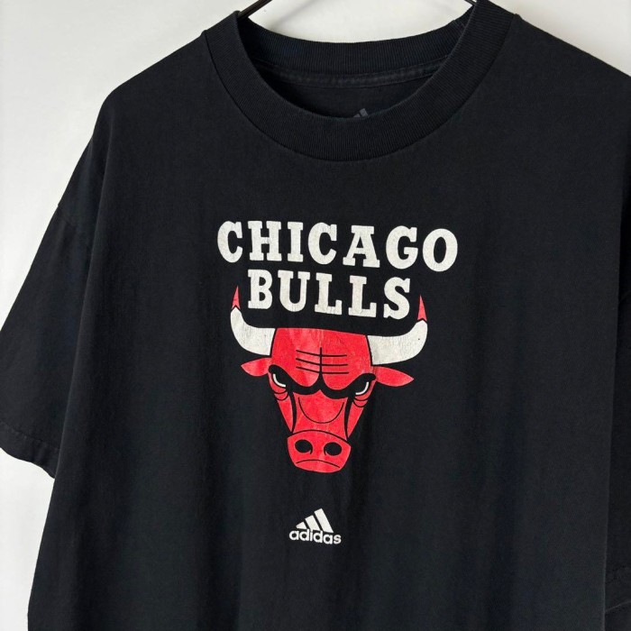 古着 adidas Tシャツ NBA シカゴブルズ BULLS ブラック L | Vintage.City 빈티지숍, 빈티지 코디 정보