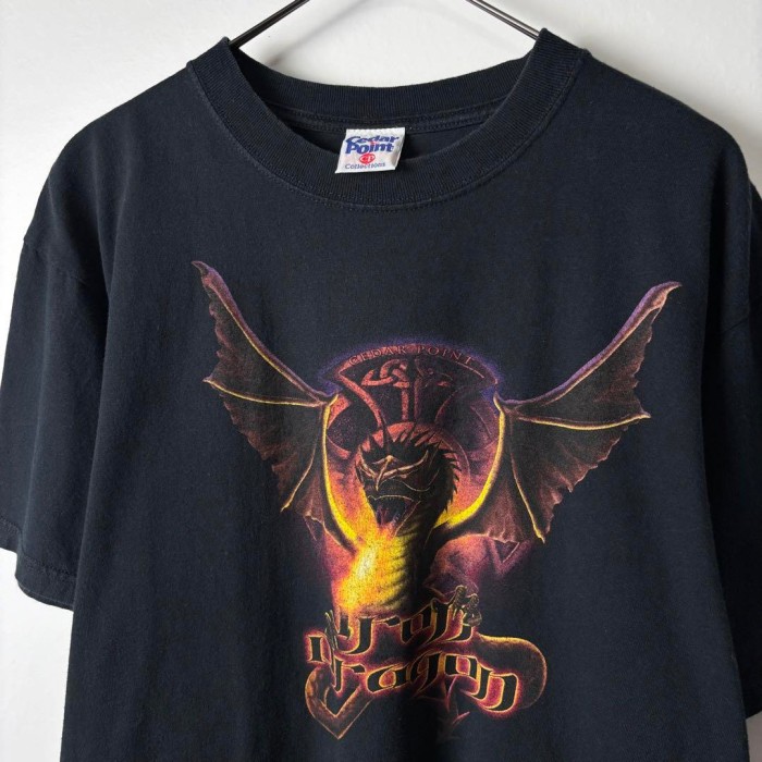 00s USA古着 Tシャツ 企業系 ドラゴン テーマパーク ブラック M | Vintage.City 빈티지숍, 빈티지 코디 정보