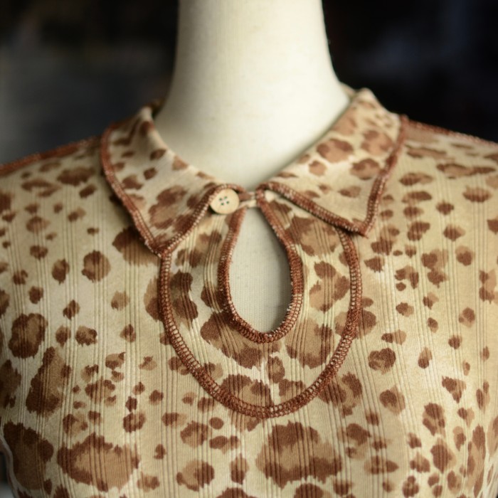 Leopard tops | Vintage.City 빈티지숍, 빈티지 코디 정보