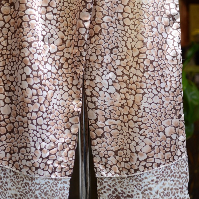 Leopard easy pants | Vintage.City 古着屋、古着コーデ情報を発信