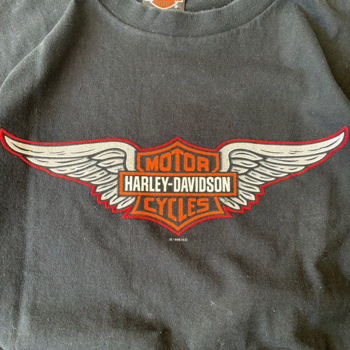 90’s Harley-Davidson/ハーレーダビッドソン Tシャツ バイク プリントT 古着 fc-1897 | Vintage.City 古着屋、古着コーデ情報を発信