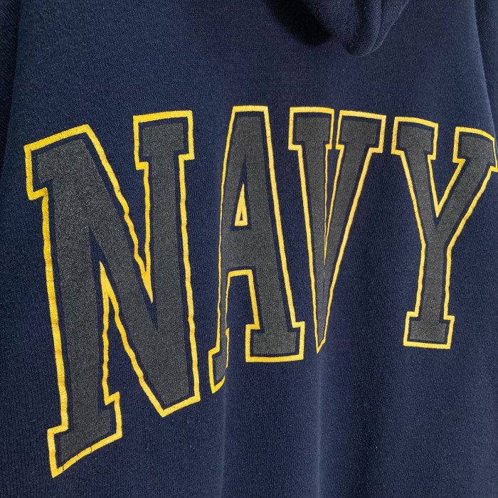 90-00s U.S.NAVY L/S painted sweat hoodie | Vintage.City 古着屋、古着コーデ情報を発信