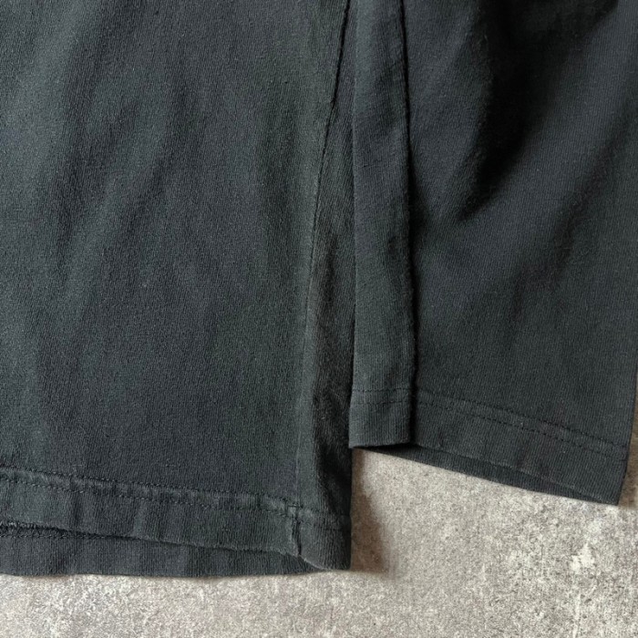 90s USA製 ST JOHN'S BAY 無地 フットボール Tシャツ XL / 90年代 オールド アメリカ製 JCPenney JCペニー ロンT ブラック 黒 | Vintage.City 빈티지숍, 빈티지 코디 정보