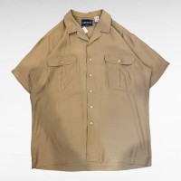 network open collar rayon shirt | Vintage.City 빈티지숍, 빈티지 코디 정보