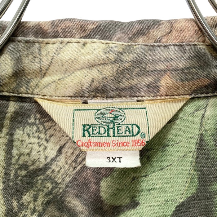 80-90s RED HEAD L/S real tree pattern shirt | Vintage.City 古着屋、古着コーデ情報を発信