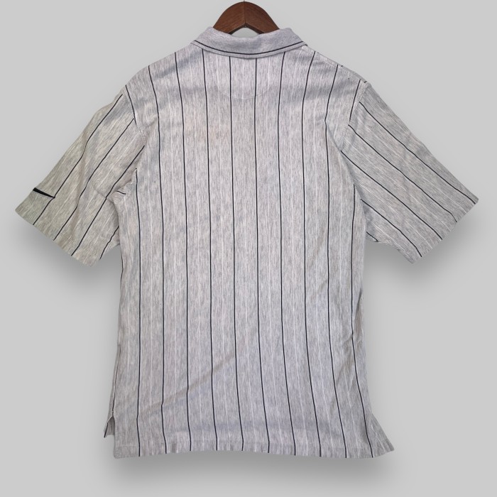90s NIKE GOLF ストライプポロシャツ 刺繍ロゴ | Vintage.City 빈티지숍, 빈티지 코디 정보