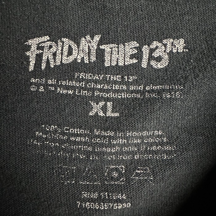 Friday the 13th　13日の金曜日　ジェイソン　ムービーTシャツ　黒 | Vintage.City 古着屋、古着コーデ情報を発信