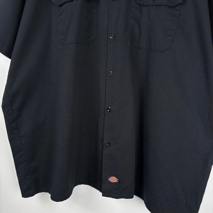 USA古着 Dickies シャツ 半袖 ワークシャツ 黒 ブラック 2XL | Vintage.City 古着屋、古着コーデ情報を発信