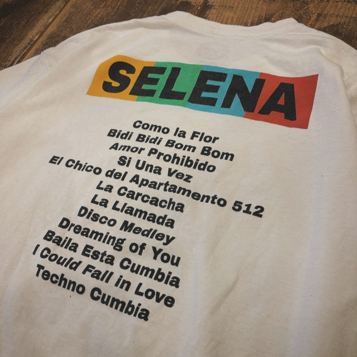セレーナ アーティストtシャツ オフィシャル品 コピーライト selena 音楽系 半袖 Tシャツ XL レインボー | Vintage.City 古着屋、古着コーデ情報を発信