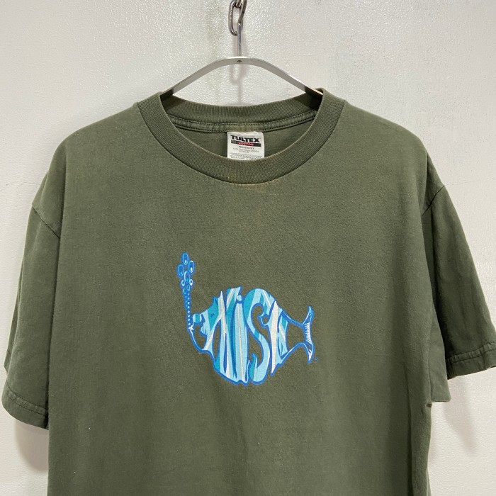 90s PHISH フィッシュ　バンドTシャツ　両面プリント　カーキ　L | Vintage.City 빈티지숍, 빈티지 코디 정보