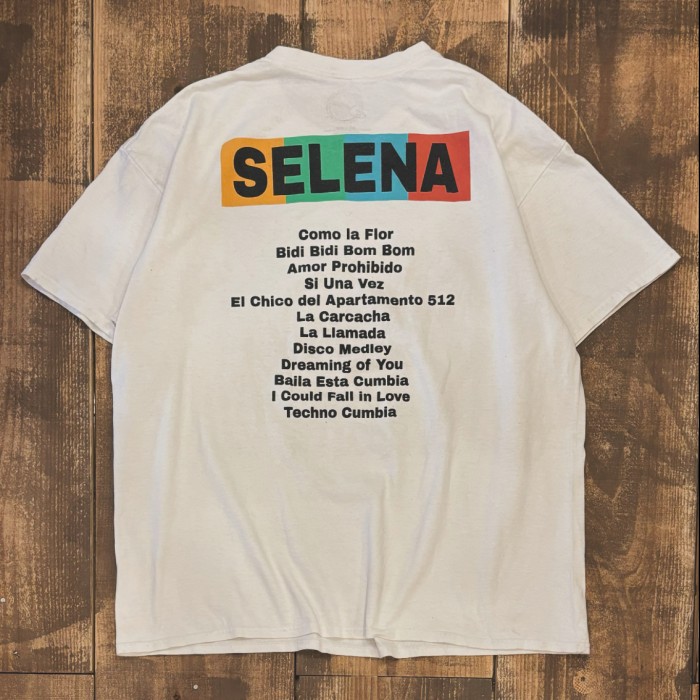 セレーナ アーティストtシャツ オフィシャル品 コピーライト selena 音楽系 半袖 Tシャツ XL レインボー | Vintage.City 古着屋、古着コーデ情報を発信