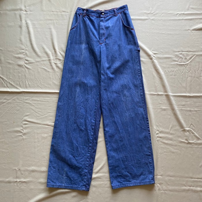 70's / 《Sears JR Bazaar》wide denim pants デニムパンツ フレアパンツ | Vintage.City Vintage Shops, Vintage Fashion Trends