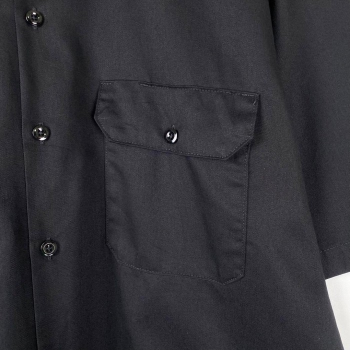 USA古着 ディッキーズ シャツ 半袖 ボックス ワークシャツ ブラック XL | Vintage.City 古着屋、古着コーデ情報を発信